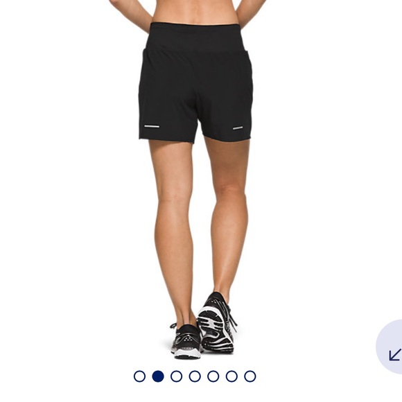 ASICS Road Reflective Short Black Size Medium - Picture 11 of 11